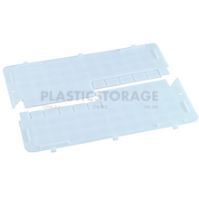 Load image into Gallery viewer, 26L Stackable And Nesting Solid Crate Wing Lid Natural