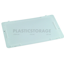 Load image into Gallery viewer, 52L Stackable And Nesting Vented Crate Flat Lid Natural