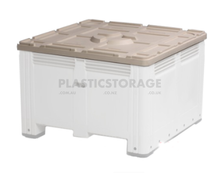 Load image into Gallery viewer, 780L Pallet Mega Bin Solid Base & Lid