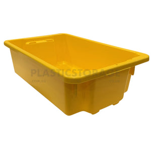 32L Stack And Nest Crate Base Yellow