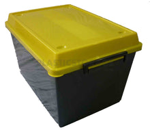 Load image into Gallery viewer, 45L Storage Box Black &amp; Yellow
