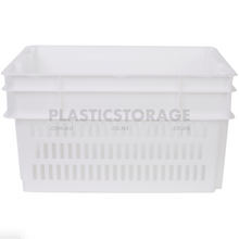 Load image into Gallery viewer, 52L Stackable And Nesting Vented Crate Base Natural
