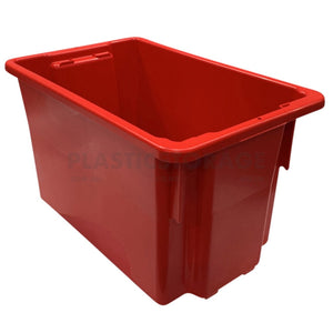 68L Stack And Nest Crate Base Red